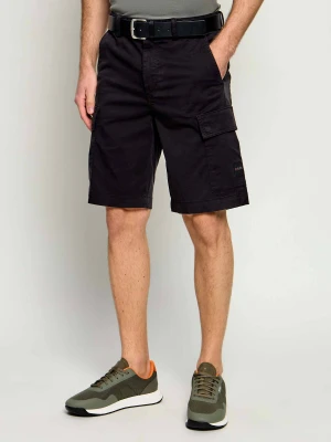 BOSS ORANGE Szorty Sisla_Cargo_S1 | Relaxed fit czarny