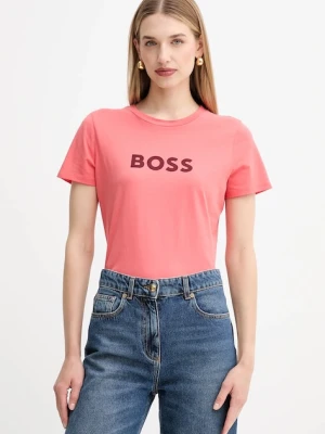 BOSS Orange t-shirt bawełniany C_Elogo_5