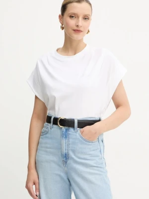 BOSS Orange t-shirt bawełniany damski kolor biały 50547799