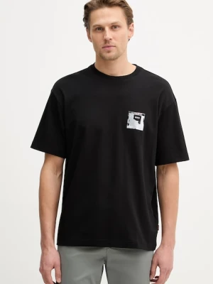 BOSS Orange t-shirt bawełniany Te_Citylights czarny