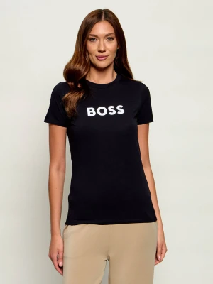 BOSS ORANGE T-shirt C_Elogo_5 | Regular Fit czarny
