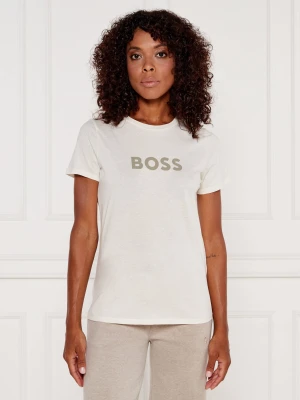 BOSS ORANGE T-shirt C_Elogo_5 | Regular Fit ecru
