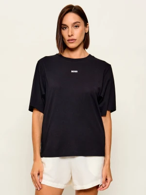 BOSS ORANGE T-shirt C_Enis | Loose fit czarny