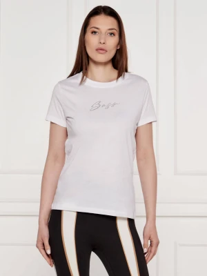 BOSS ORANGE T-shirt C_Esogo_2_MA_crystal | Regular Fit