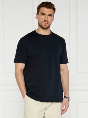 BOSS ORANGE T-shirt Camo | Relaxed fit granatowy