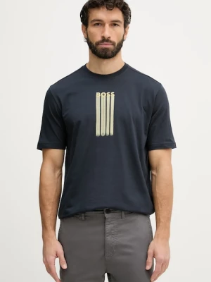 BOSS Orange t-shirt męski bawełniany