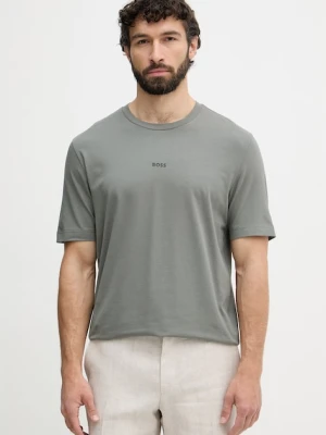 BOSS Orange T-shirt męski z bawełną TChup