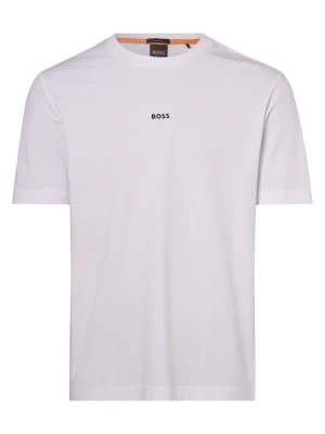BOSS Orange T-shirt Mężczyźni Bawełna biały