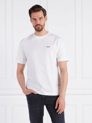 Zdjęcie produktu BOSS ORANGE T-shirt Racing | Relaxed fit biały
