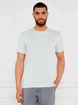 BOSS ORANGE T-shirt | Regular Fit miętowy