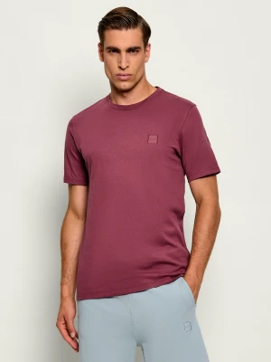 BOSS ORANGE T-shirt Tales | Regular Fit bordowy