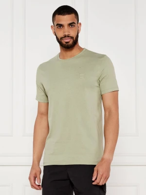 BOSS ORANGE T-shirt Tales | Regular Fit zielony