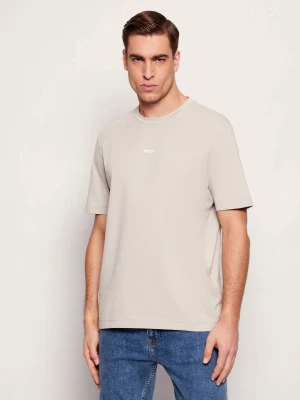 BOSS ORANGE T-shirt TChup | Relaxed fit szary
