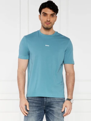 BOSS ORANGE T-shirt TChup | Relaxed fit morski