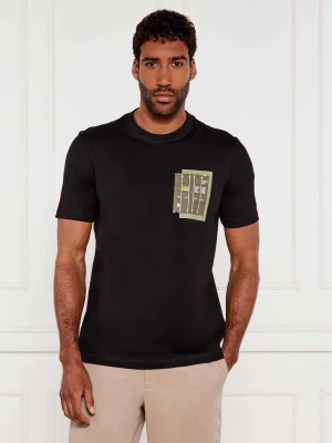 BOSS ORANGE T-shirt Te_Container | Regular Fit czarny