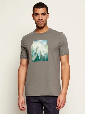 BOSS ORANGE T-shirt Te_Cover | Regular Fit zielony