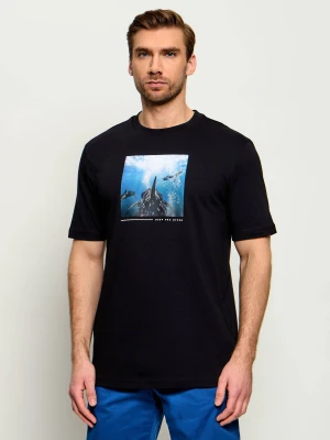 BOSS ORANGE T-shirt Te_Creature | Regular Fit czarny