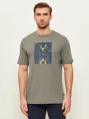 BOSS ORANGE T-shirt Te_Creature | Regular Fit zielony