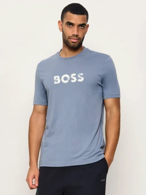 BOSS ORANGE T-shirt Te_Effect | Regular Fit błękitny