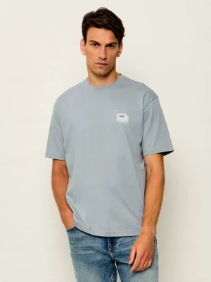 BOSS ORANGE T-shirt Te_Frame | Loose fit niebieski