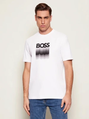 BOSS ORANGE T-shirt Te_Insignia | Regular Fit biały