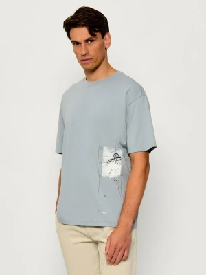 BOSS ORANGE T-shirt Te_Journey | Loose fit szary