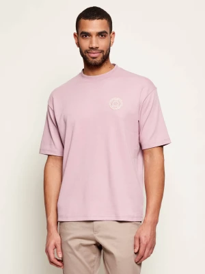 BOSS ORANGE T-shirt Te_Varsity | Loose fit różowy