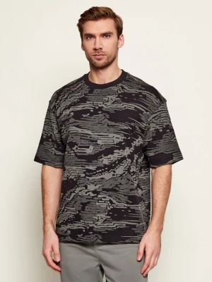 BOSS ORANGE T-shirt Te_wildnature | Relaxed fit czarny