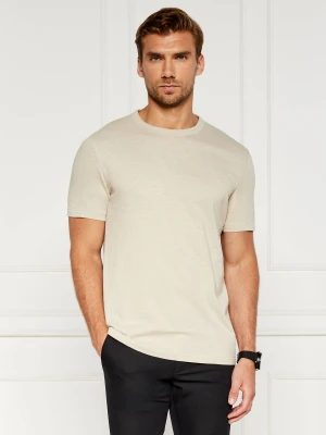 BOSS ORANGE T-shirt Tegood | Regular Fit beżowy