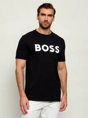 BOSS ORANGE T-shirt Thinking 1 | Regular Fit czarny