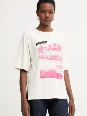 BOSS Orange top treningowy damski z bawełną C Eregular