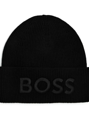 BOSS ORANGE Wełniana czapka Afox_R