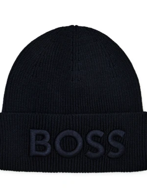 BOSS ORANGE Wełniana czapka Afox_R