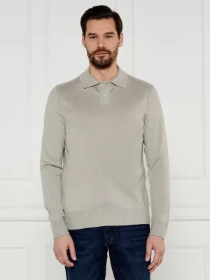 BOSS ORANGE Wełniane polo Avac | Slim Fit