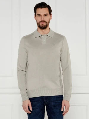 BOSS ORANGE Wełniane polo Avac | Slim Fit