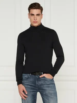 BOSS ORANGE Wełniany golf Avac_M | Regular Fit