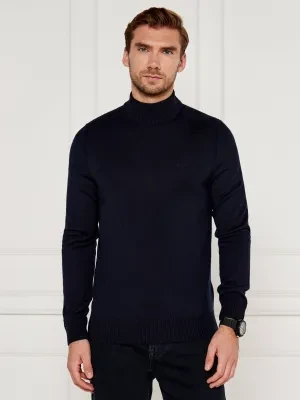 BOSS ORANGE Wełniany golf Avac_M | Regular Fit