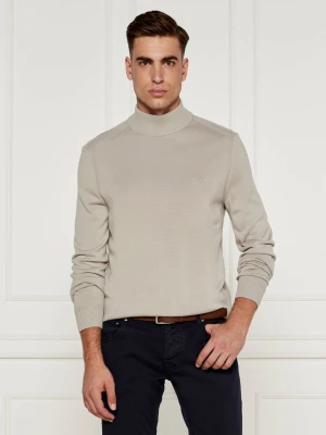 BOSS ORANGE Wełniany golf Avac_M | Regular Fit