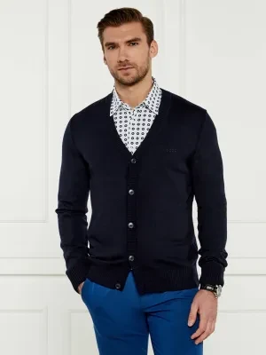 BOSS ORANGE Wełniany kardigan Avac_CD | Regular Fit