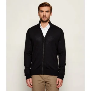 BOSS ORANGE Wełniany sweter Avac_FZ | Regular Fit