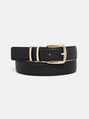 BOSS pasek damski skórzany Plum-ML_Sz30