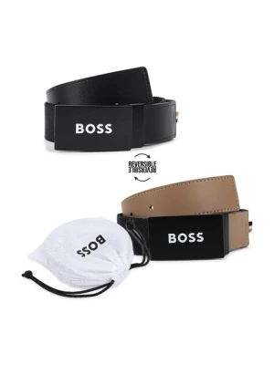 BOSS pasek dwustronny dziecięcy