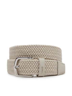 BOSS Pasek Męski 50537169 Beżowy