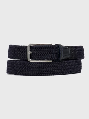 BOSS pasek pleciony męski Clorio_Sz30
