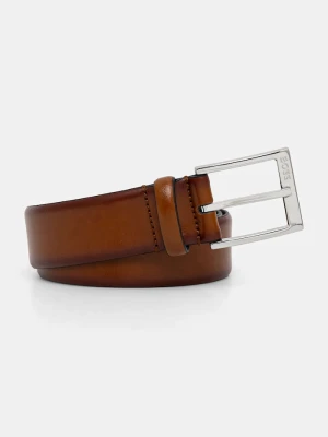 BOSS pasek skórzany Elloy-PC-An_Sz35 brązowy