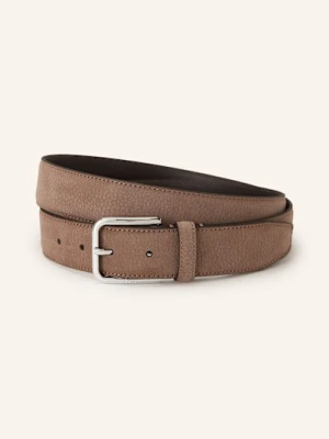 Boss Pasek Skórzany Madison braun