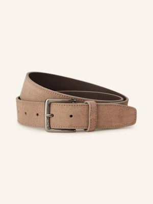 Boss Pasek Skórzany Ronnie braun