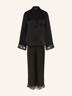 Boss Piżama Blossom schwarz