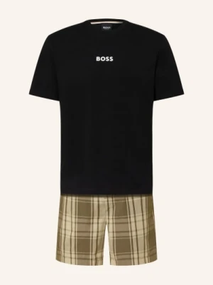 Boss Piżama Z Szortami Easy Short Z Pudełkiem Prezentowym gruen