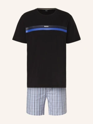 Boss Piżama Z Szortami Urban Short blau